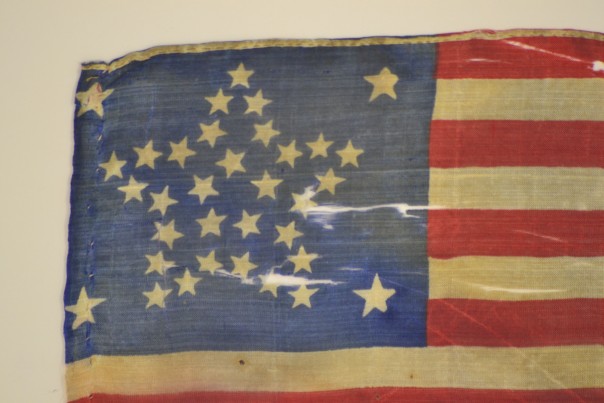 34 Star Antique Flag Rare Civil War Great Star Flag SKU 10176 / SOLD ...