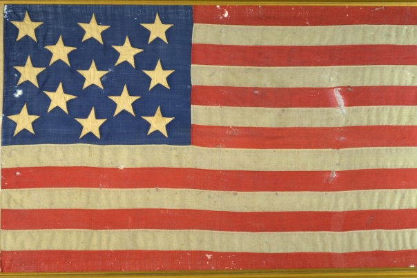 13 STAR FLAG ANTIQUE - Historical Americana