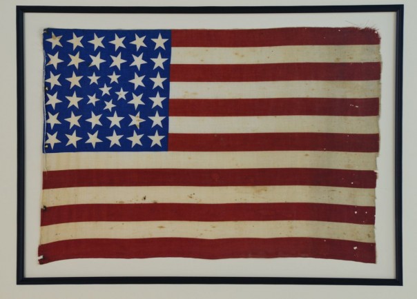 38 Star Antique Flag SKU 11339 / SOLD - Historical Americana