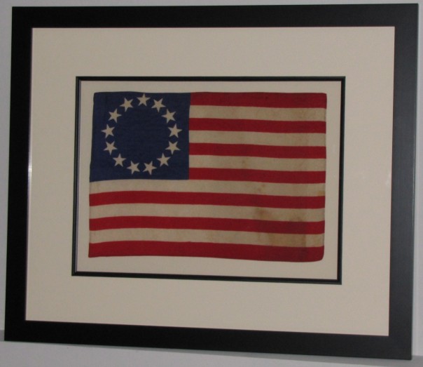 Antique 13 Star Betsy Ross Flag Sold Historical Americana 2938