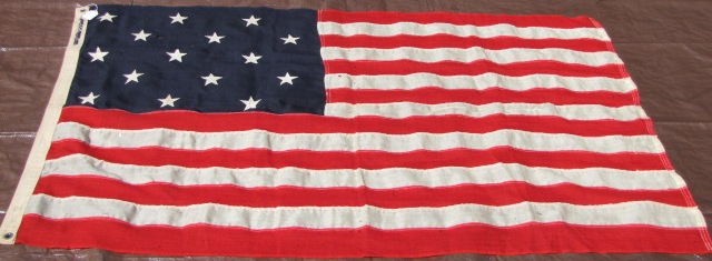 Rare 15 Star US Flag SKU 6609 / SOLD - Historical Americana