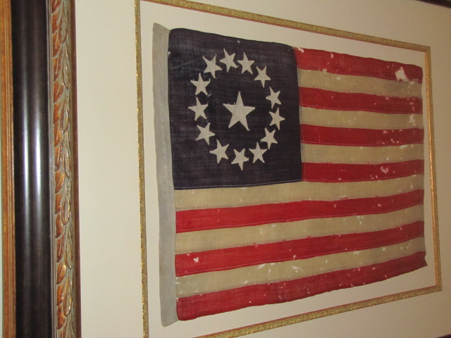 ANTIQUE FLAG IMAGE