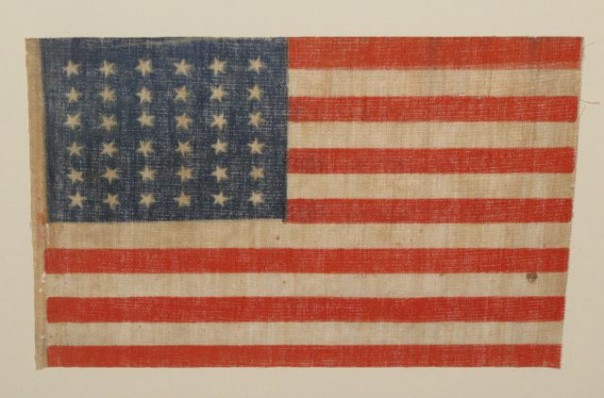 36 STAR CIVIL WAR ERA US FLAG ~ SKU 9366 / SOLD - Historical Americana