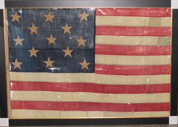 Rare Large Hand Sewn 13 Star Civil War Flag ~ SKU 9725 / SOLD ...