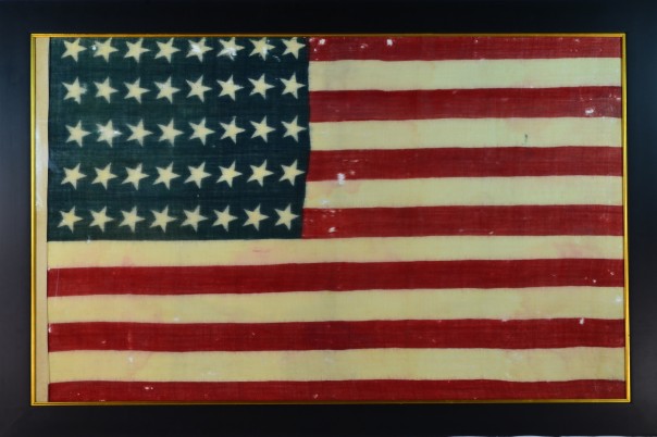 40 Star Flag Rare and Seldom Seen ~ 1889