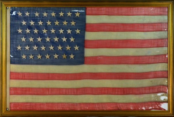 45 Star Spanish American War Era Flag 1896