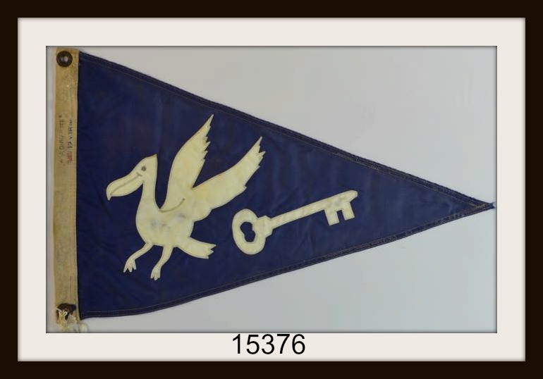 OLD NAUTICAL BUR GEE BOAT FLAG IMAGE